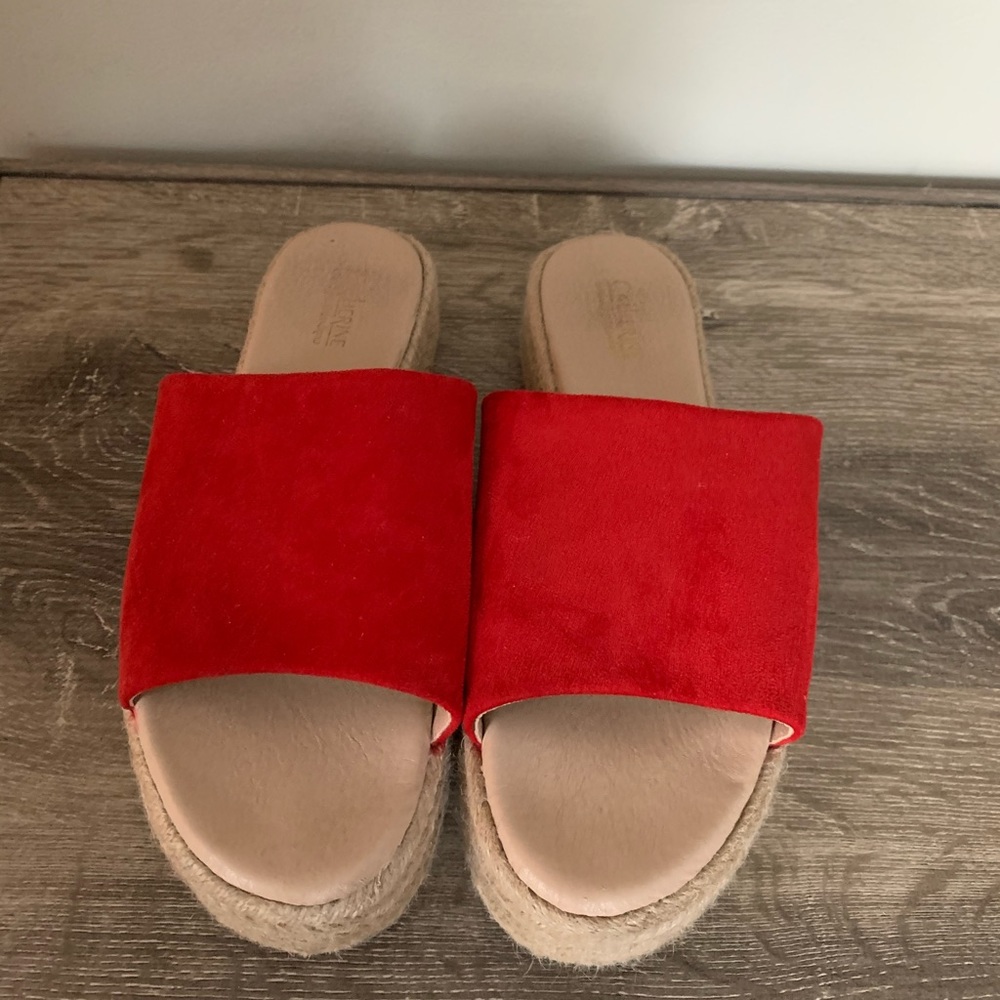 Catherine Espadrille Platforms